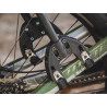 Porte-bagages ARRIERE vélo SPIDER REAR RACK + 1 CRADLE noir AEROE