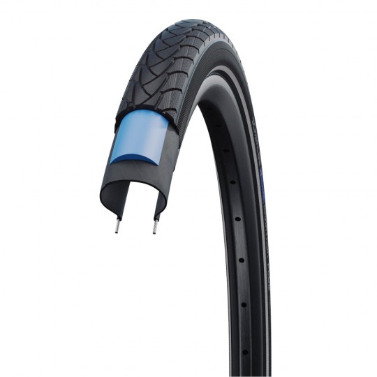 Pneu vélo 26x1,75 (47-559) MARATHON PLUS HS440 -E50 noir SCHWALBE