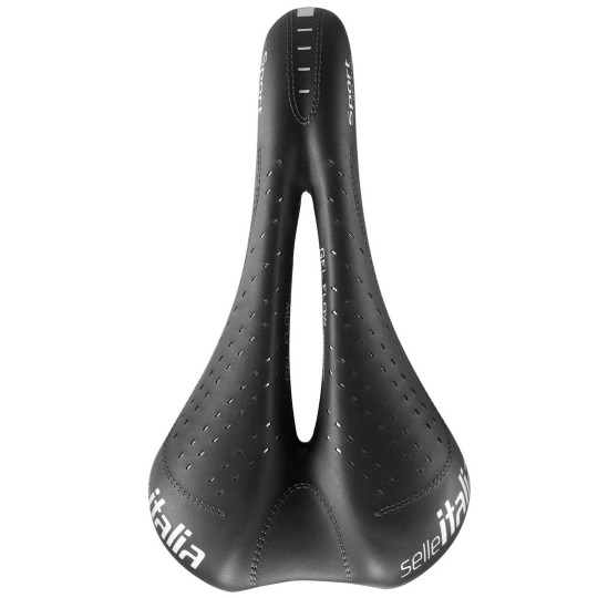 Selle gel vélo SPORT GEL FLOW 140mm noir SELLE ITALIA