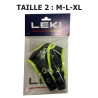 Gantelet Trail Running SHARK FRAME STRAP MESH jaune LEKI (la paire)