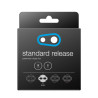 Cales STANDARD RELEASE silver 0-15 pour pédales EGGBEATER de Crankbrothers (la paire)