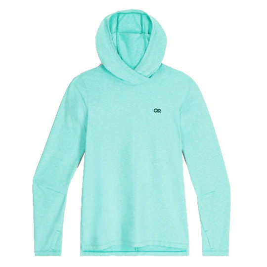Tee-shirt été ML femme ACTIVEICE SPECTRUM SUN HOODIE GRAPHIC WOMAN maldives Outdoor Research