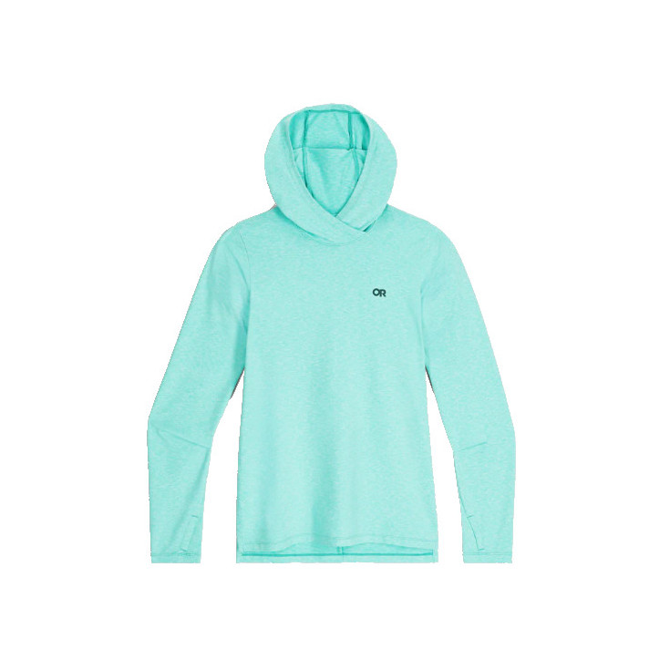 Tee-shirt été ML femme ACTIVEICE SPECTRUM SUN HOODIE GRAPHIC WOMAN maldives Outdoor Research