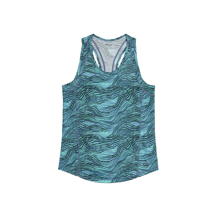 Débardeur respirant femme ECHO TANK WOMAN olympic-nori Outdoor Research
