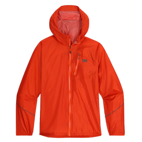 Veste imperméable légère HELIUM RAIN JACKET spice-orange Outdoor Research