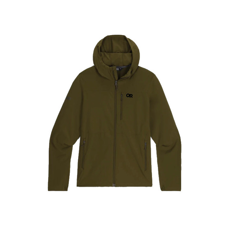 Veste softshell FERROSI HOODY dark-olive Outdoor Research