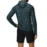 Tee-shirt manches longues à capuche été ECHO PRINTED HOODIE dark-navy atoms Outdoor Research