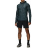 Tee-shirt manches longues à capuche été ECHO PRINTED HOODIE dark-navy atoms Outdoor Research