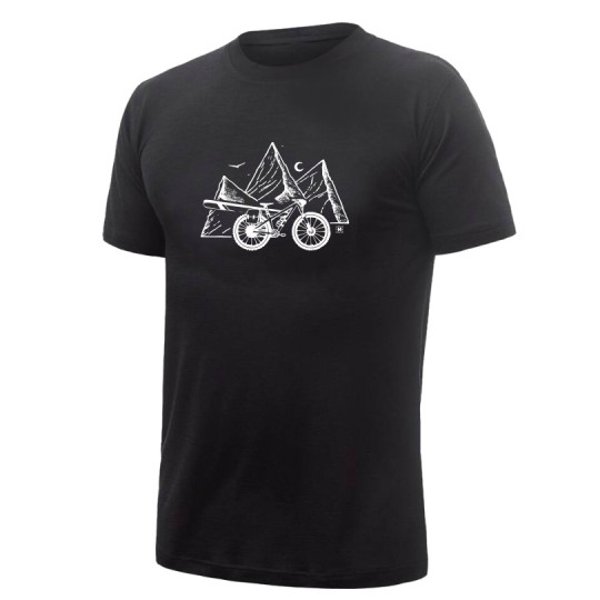 Tee-shirt homme laine Mérinos AIR PT VELOSKI black SENSOR