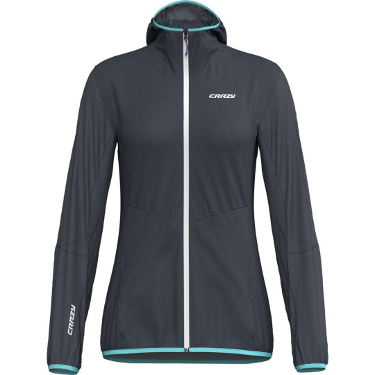 Veste coupe-vent femme 44g FLY JACKET WOMAN lake CRAZY IDEA 2025