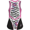 Débardeur trail Running femme TOP VOLTAGE zebra CRAZY IDEA 2025