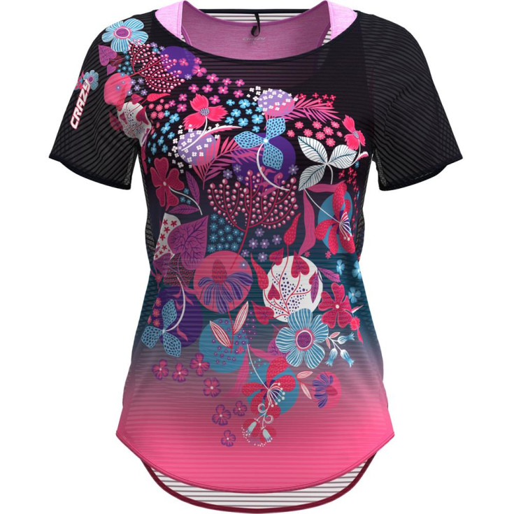 Tee-shirt femme avec brassière intégrée SLASH SHIRT dardik CRAZY IDEA 2025