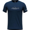 Tee-shirt respirant homme LOGO T-SHIRT blue CRAZY IDEA 2025