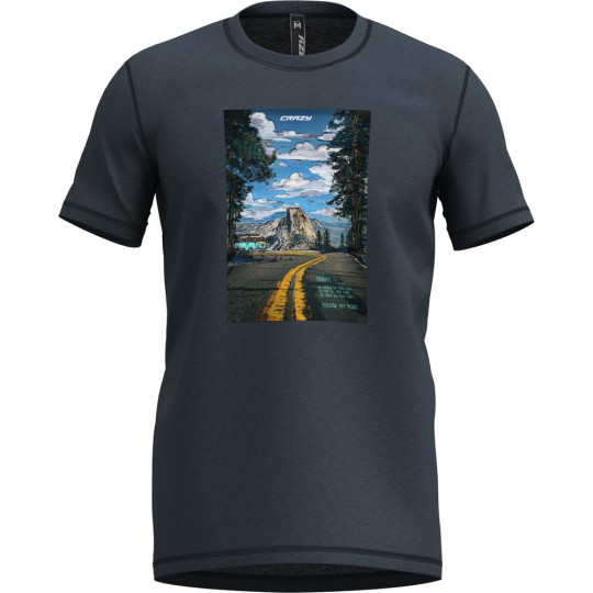 Tee-shirt coton biologique / chanvre JOKER T-SHIRT van-life CRAZY IDEA 2025