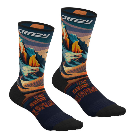 Chaussettes MID SOCKS poster CRAZY IDEA 2025