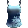 Débardeur femme avec brassière intégrée TOP SHINY lake CRAZY IDEA 2025