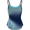 Débardeur femme avec brassière intégrée TOP SHINY lake CRAZY IDEA 2025