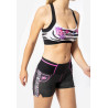 Short Trail Running femme avec slip intégré LIGHTNING SHORT zebra CRAZY IDEA 2025