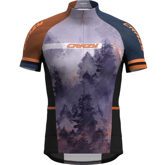 Tee-shirt 1/2 zip Trail Running homme FLASH T-SHIRT pine-tree CRAZY IDEA 2025