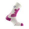 Lot de 3 paires de chaussettes de randonnée DOUBLE TREK beige-rose Thyo