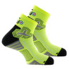 Lot de 3 paires de chaussettes running RUN ADVANCE jaune Thyo