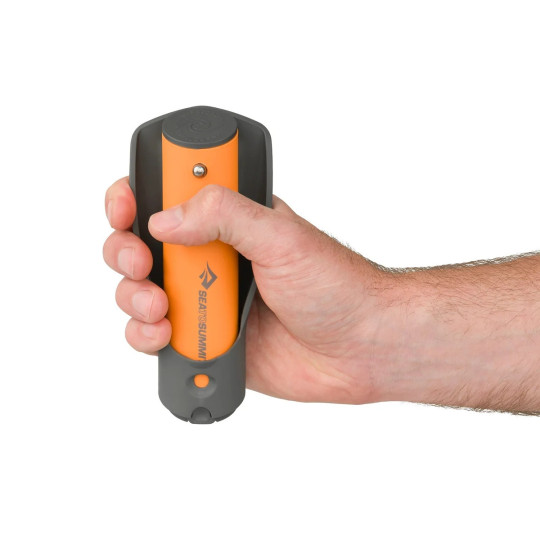 Mini pelle retractable POCKET TROWEL orange-gris SeaToSummit
