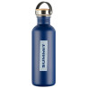 Bouteille / gourde en acier inoxydable 1L bleu-nuit SUMMIT 