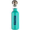 Bouteille / gourde en acier inoxydable 1L grise SUMMIT 