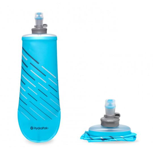 Flasque Trail Running POCKET FLASK 500ml bleu HYDRAPAK