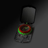 Boussole de randonnée MIRROR COMPASS cadran orange SOL