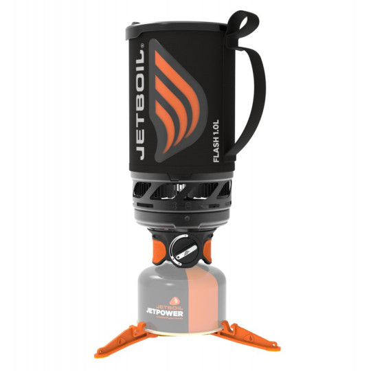 Réchaud à gaz avec popote intégrée Jetboil FLASH 1L carbone Jetboil 2025