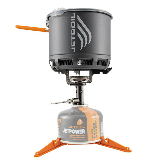 Réchaud à gaz avec popote intégrée Jetboil STASH 0,8L gris Jetboil 2025