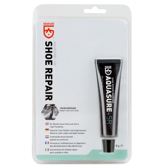 Tube colle chaussures AQUASURE +SR  SHOE REPAIR 28g Mc Nett GEAR AID