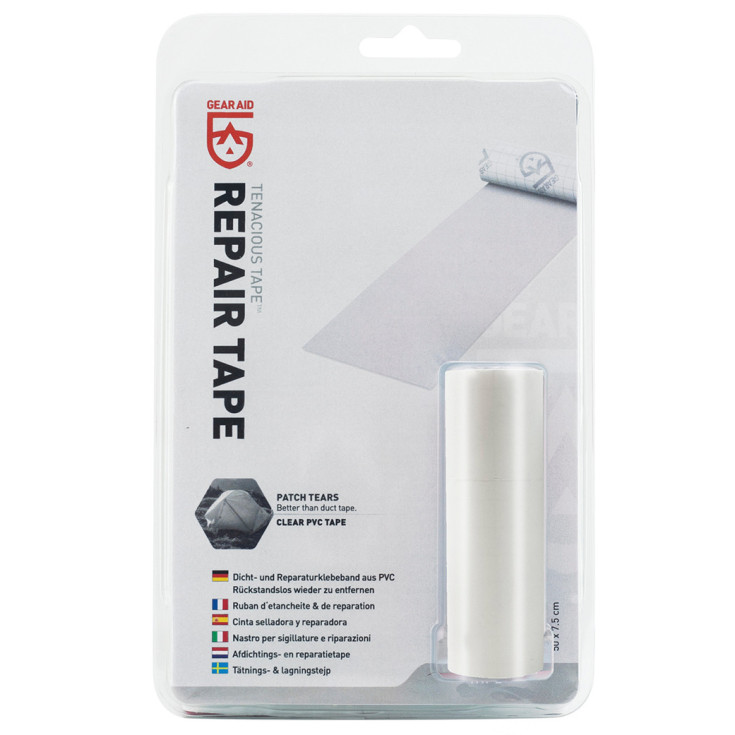 Ruban adhésif de réparation transparent TENACIOUS TAPE Mc Nett GEAR AID