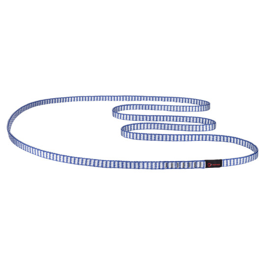 Anneau de sangle 120cm CROCODILE SLING 13mm bleu Mammut