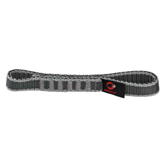 Sangle de dégaine 30cm INDICATOR EXPRESS SLING 16mm grise Mammut