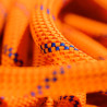 Corde à double 2x50m ALPINE SENDER DRY ROPE 7,5mm bleu-orange Mammut