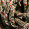 Corde à double 2x50m ALPINE CLASSIC ROPE 8,0mm vert-orange Mammut