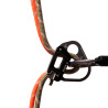 Corde à double 2x50m ALPINE CLASSIC ROPE 8,0mm vert-orange Mammut