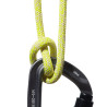 Corde hyperstatique 30m GLACIER CORD DRY 6,0mm jaune Mammut