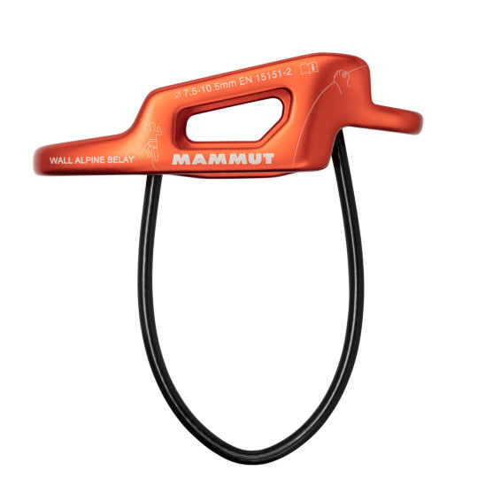 Assureur escalade WALL ALPINE BELAY orange Mammut