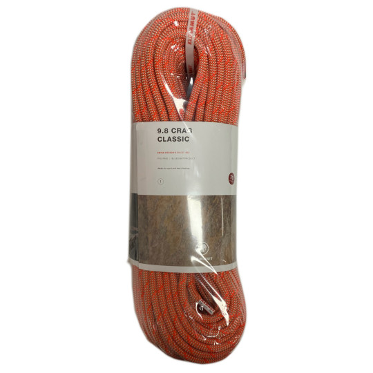 Corde à simple 70m CRAG CLASSIC ROPE 9,8mm orange Mammut