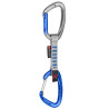 Lot de 6 dégaines escalade CRAG Keylock-Wire 10cm bleu-gris Mammut