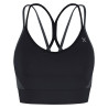 Brassière outdoor CRIMP CROSS BRA WOMAN noir-gris Montura