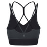 Brassière outdoor CRIMP CROSS BRA WOMAN noir-gris Montura