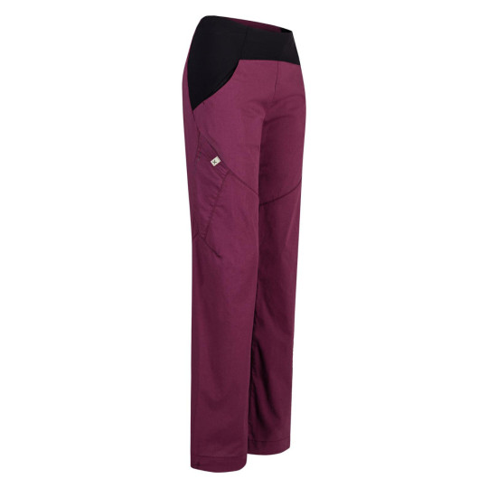 Pantalon coton femme GUNA PANTS WOMAN wine-red Montura