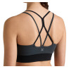 Brassière outdoor CRIMP CROSS BRA WOMAN noir-gris Montura