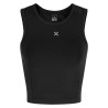 Crop-Top femme SHIVA TANK TOP WOMAN noir Montura