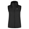 Gilet sans manches femme RISE HOODED VEST WOMAN noir Montura