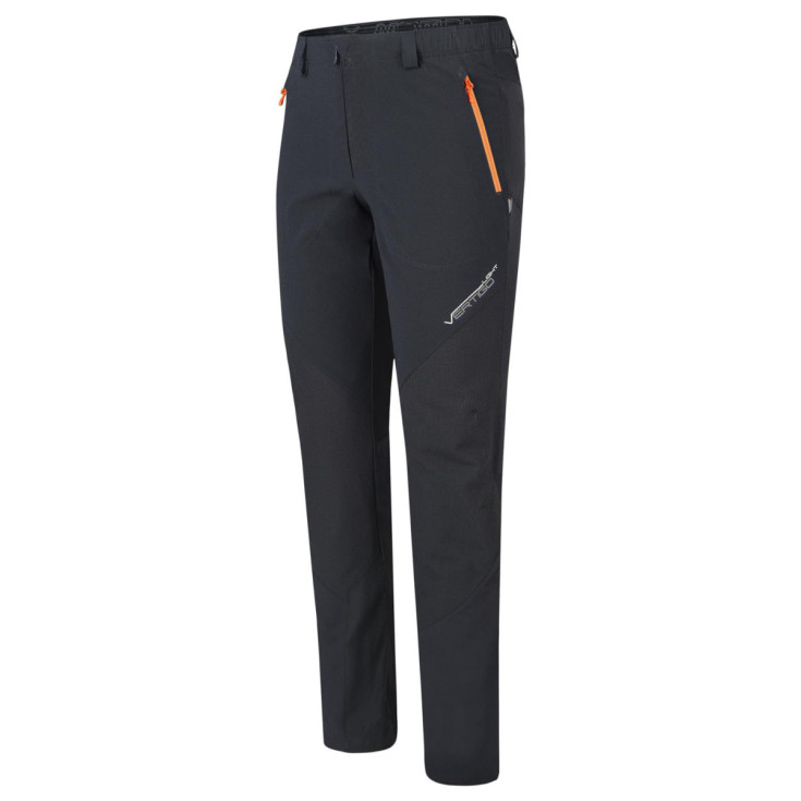 Pantalon Softshell homme VERTIGO LIGHT 2 PANTS noir-orange Montura
